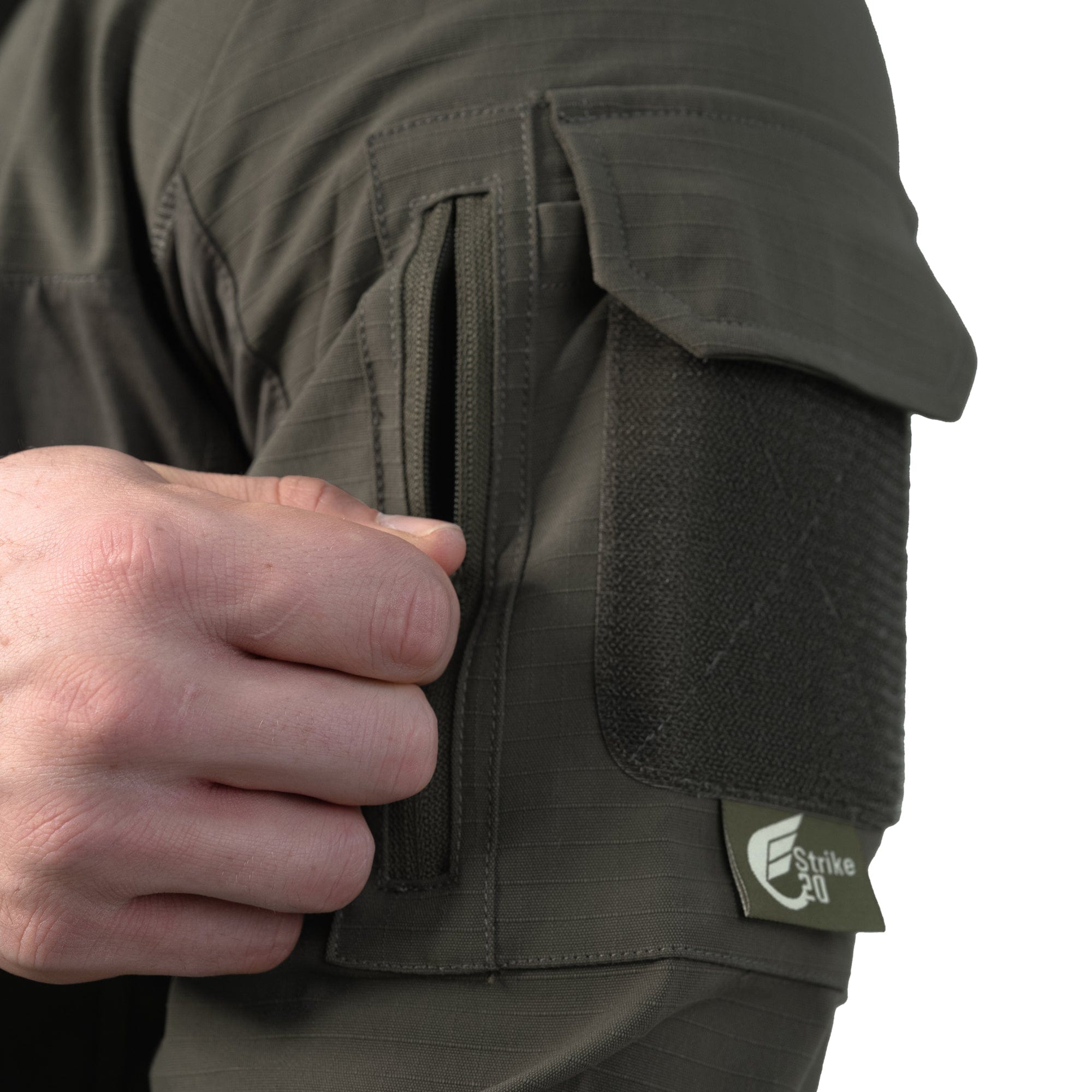 CoolingX_Tactical_Shirt-_Zipper_details