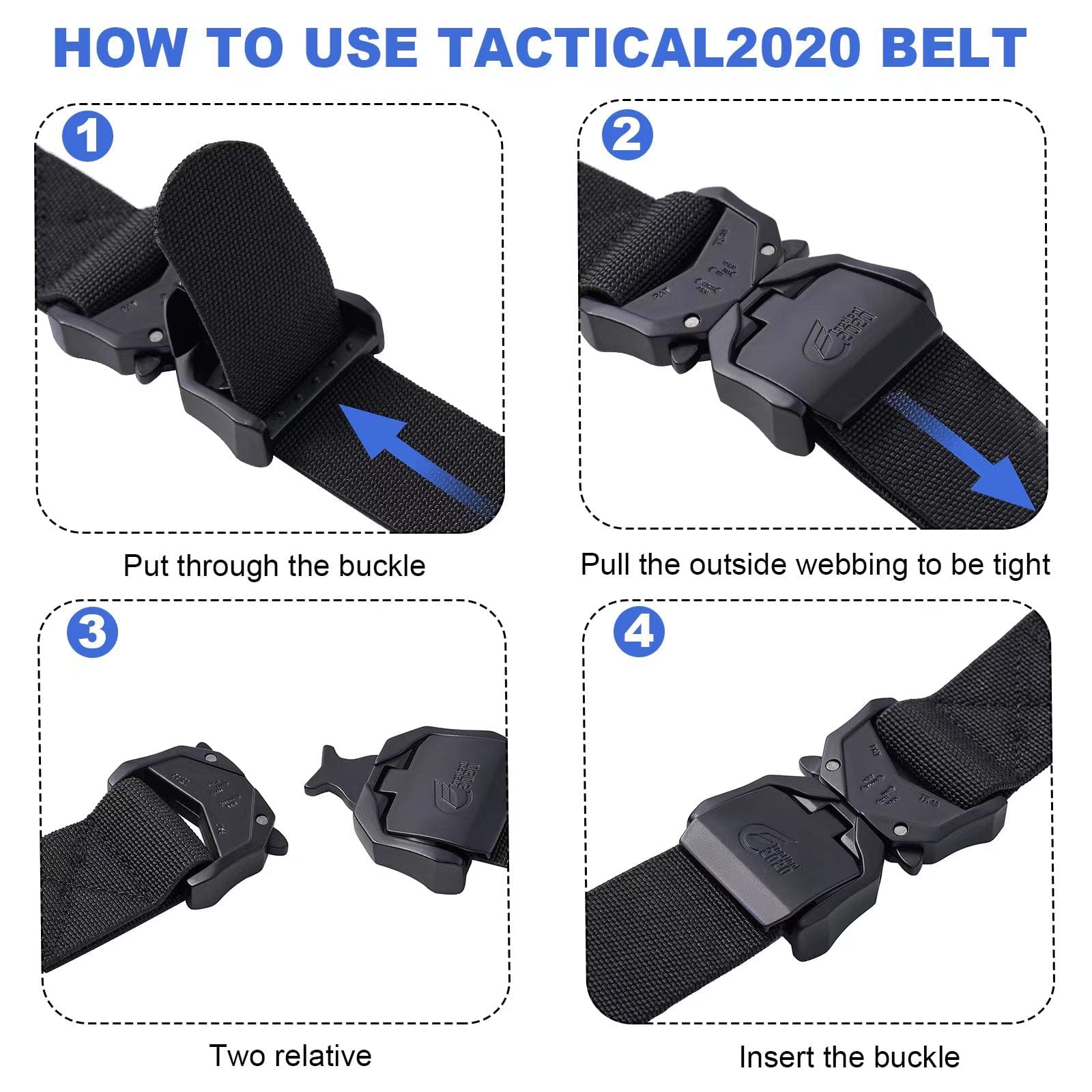 Strike20 Belt: Durable, Adjustable, Versatile for Security Personnel