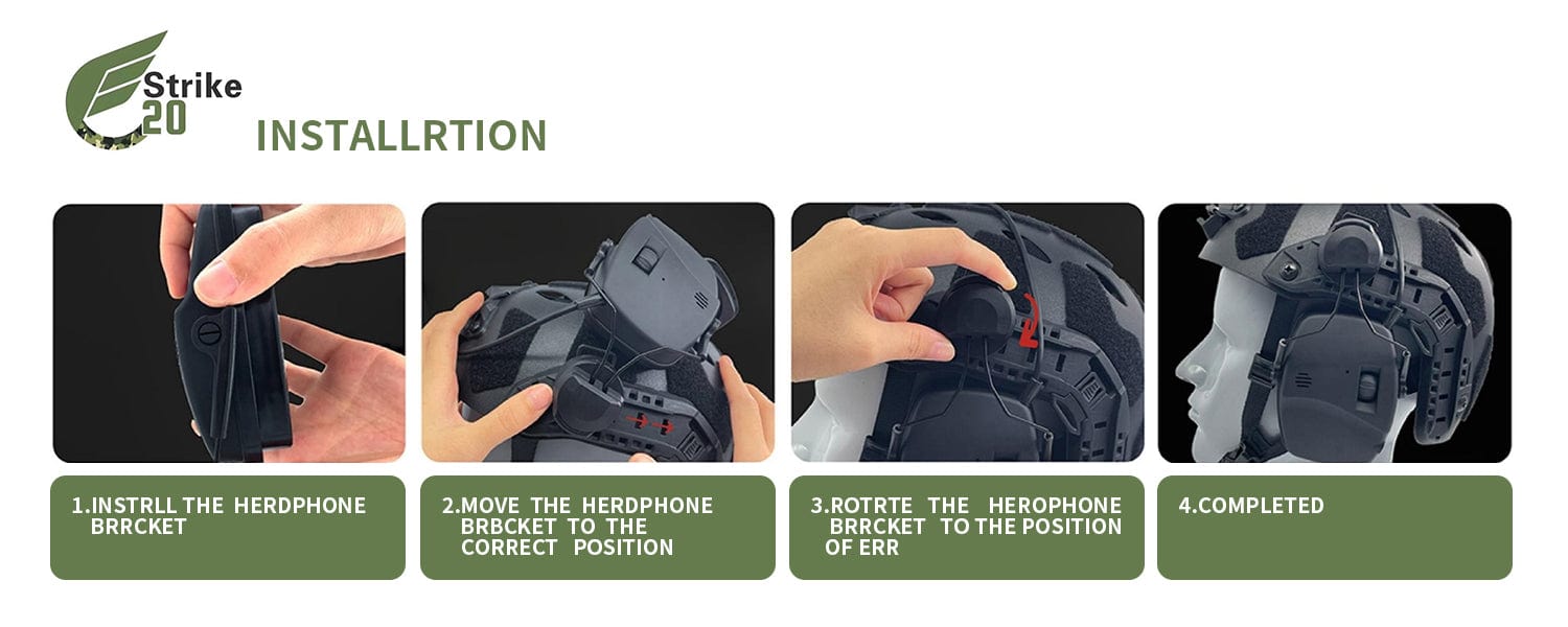 Electronic Tactical Headset: Vision-One